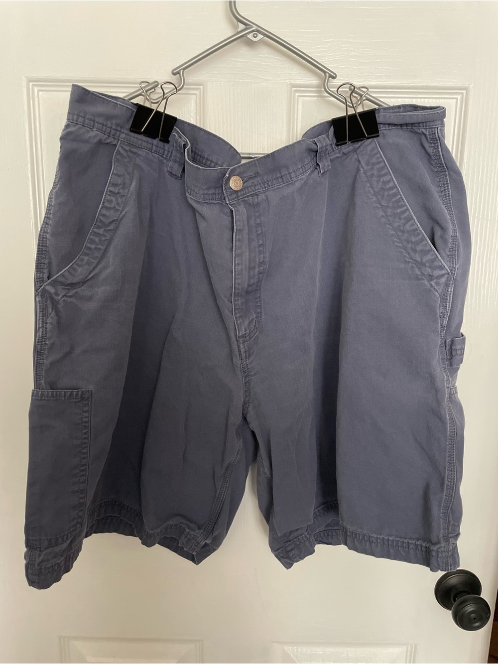 Men's Casual Gray Cargo Shorts